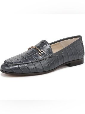 Sam Edelman Women’s Loraine Blue Croc Loafers Size 6